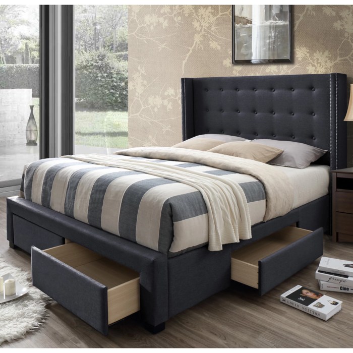 Queen bed frame